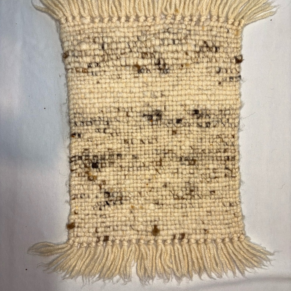 Vintage Alpaca Fiber Placemats One of a kind
